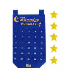 Calendrier Ramadan Bleu