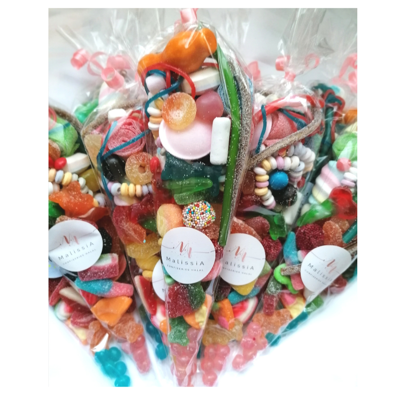 Cônes de bonbons Cônes de bonbons