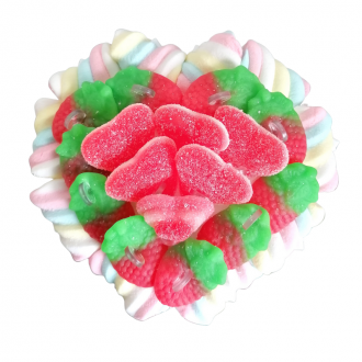 Mini coeur de bonbons