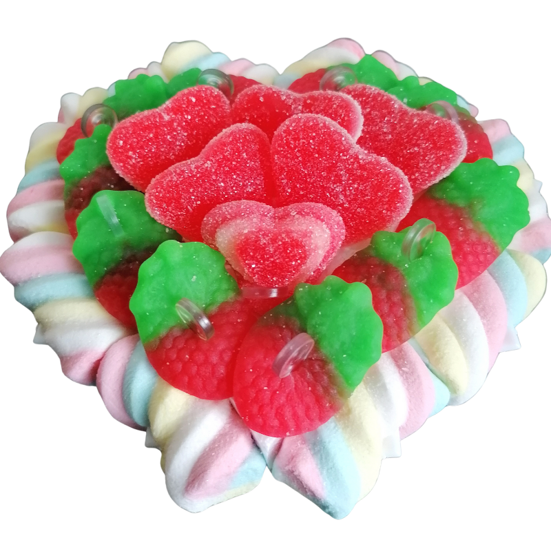Mini coeur de bonbons Mini coeur de bonbons