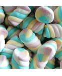 Marshmallows rainbow twist