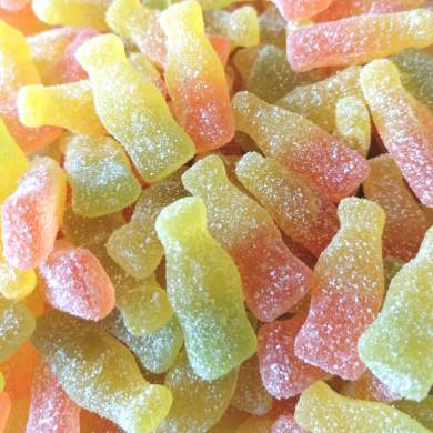 Bouteilles fruitées vegan