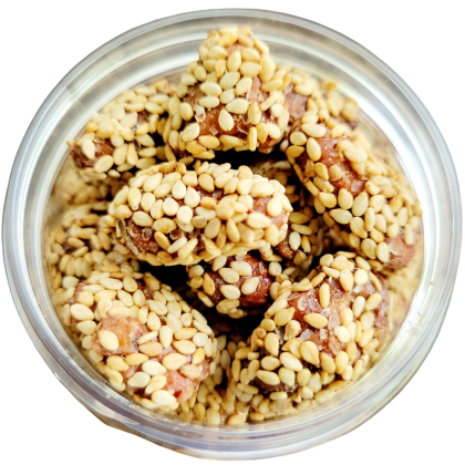 Amandes caramélisées sésames