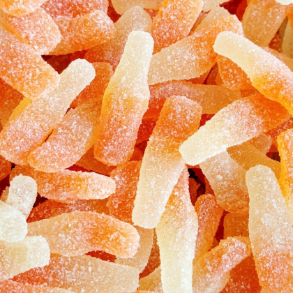 Bouteilles à l'orange