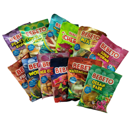 Pack 12 sachets Bebeto 80gr