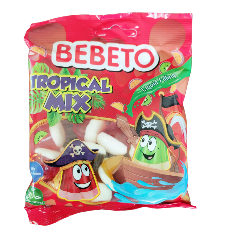 Mix tropical Bebeto 80gr Mix tropical Bebeto 80gr
