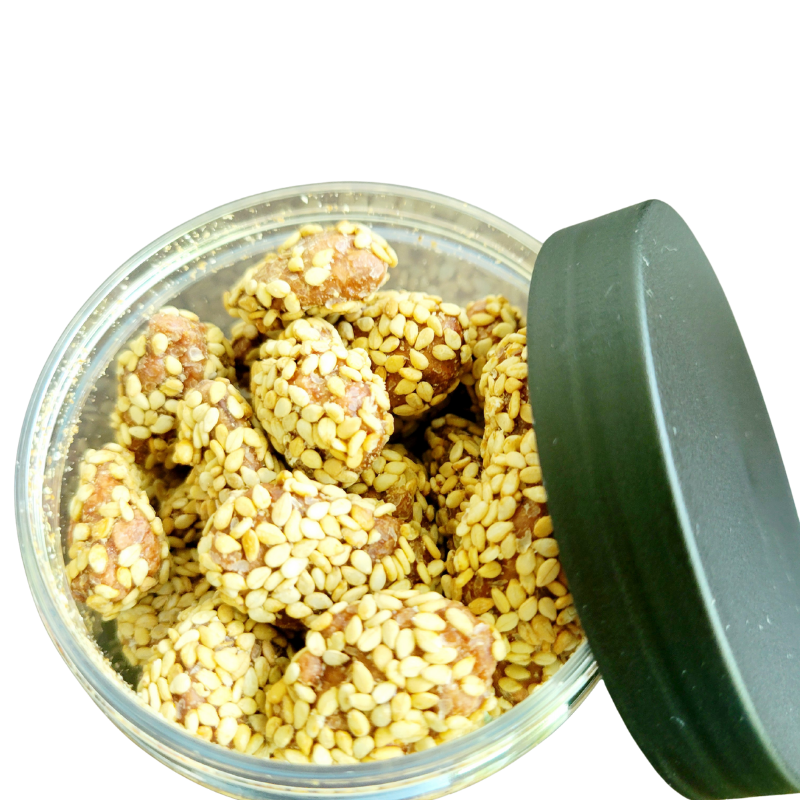 Amandes caramélisées aux sésames