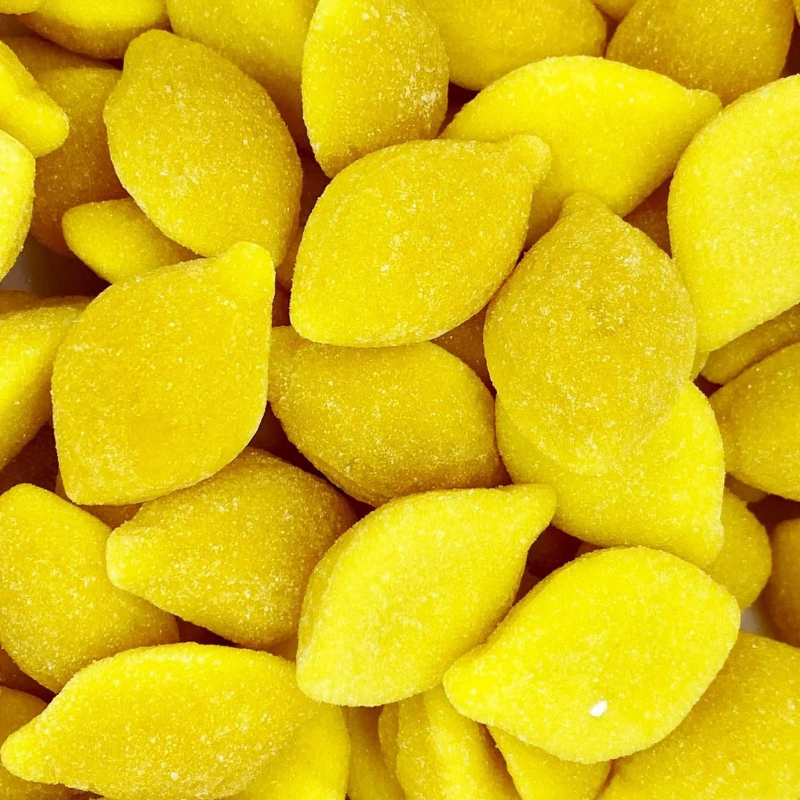 Bonbons citrons acidulés