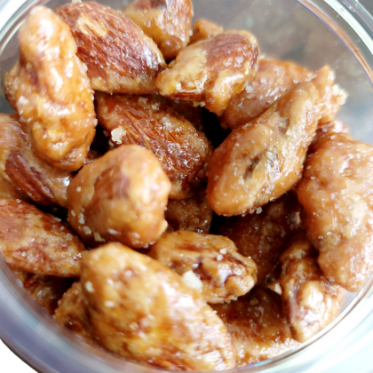 Amandes sucrées salées