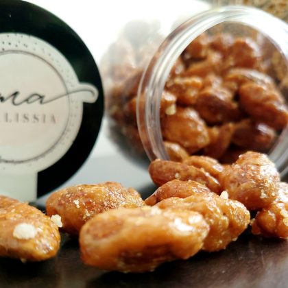 Amandes sucrées salées