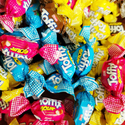 Bonbons acidulés Toffix