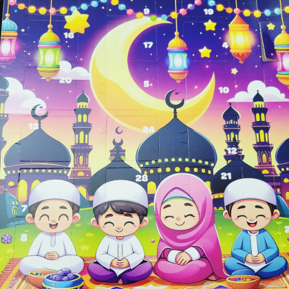 Calendrier Ramadan tout chocolat 3O jours