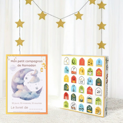 Pack sérénité Ramadan avec livret d'activités & calendrier 30 jours