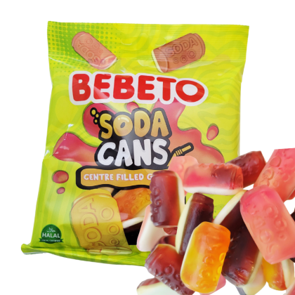 Soda canettes Bebeto 130gr