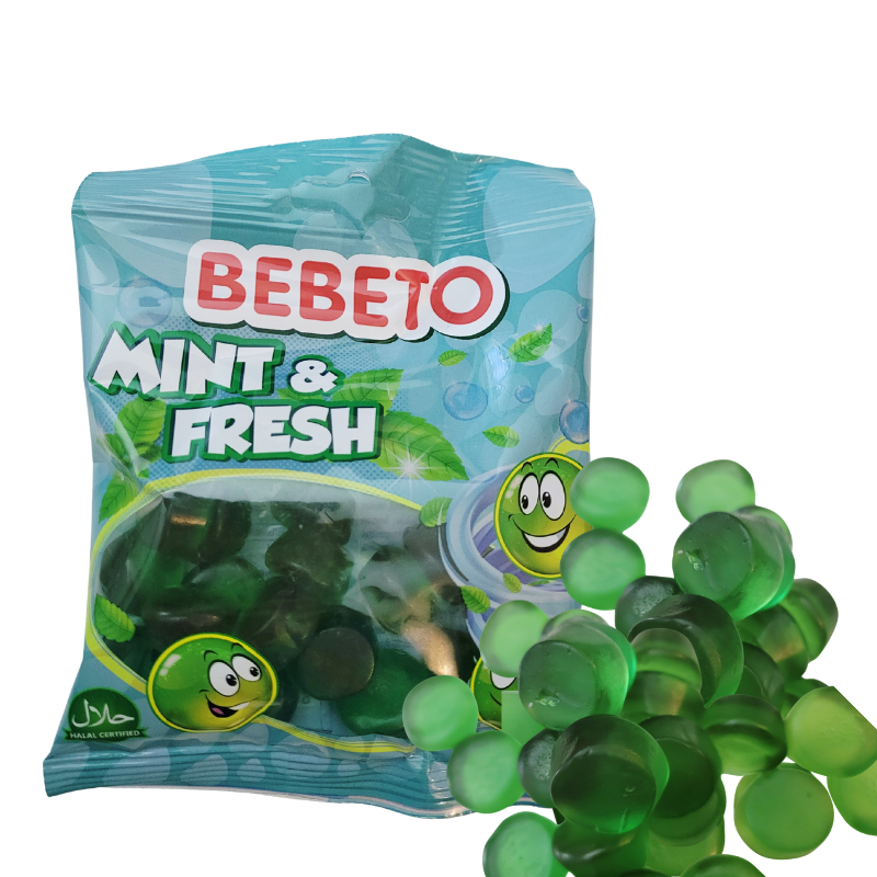 Bonbons menthe fraîche Bebeto 80gr