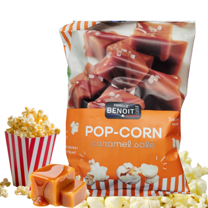 Pop corn caramel salé