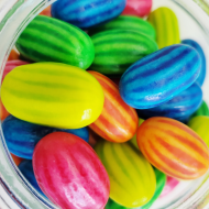 Assortiment de chewing-gum aux divers goûts