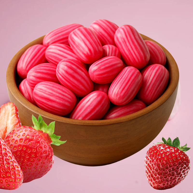 Chewing-gum goût fraise