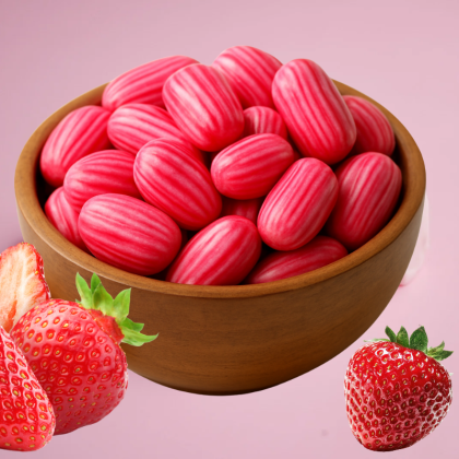 Chewing-gum goût fraise