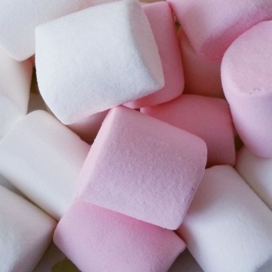 Marshmallows blancs et roses