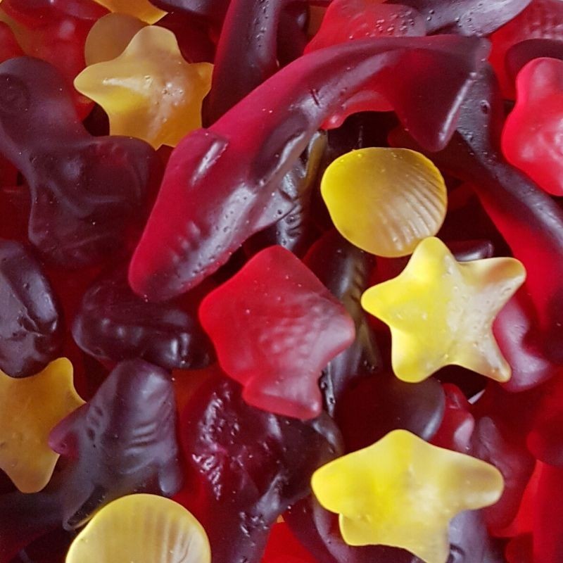 Bonbons thème océan