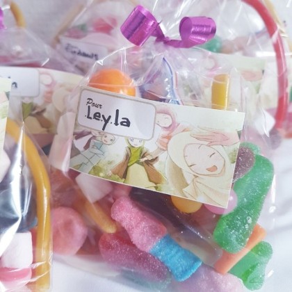 Sachets personnalisés